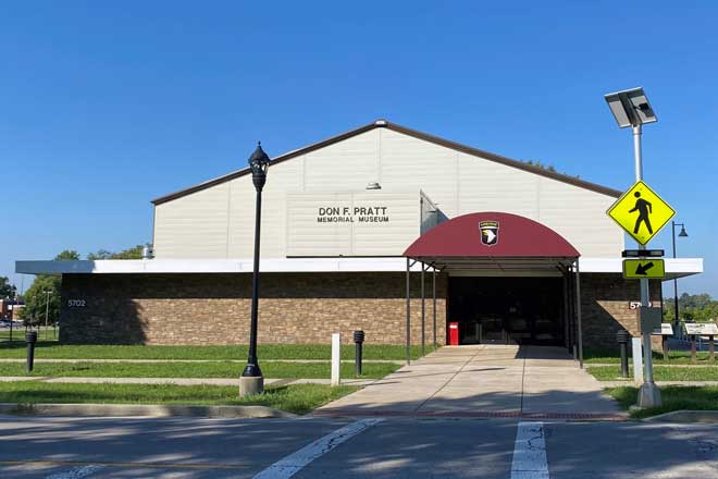 The Don F. Pratt Museum main building.